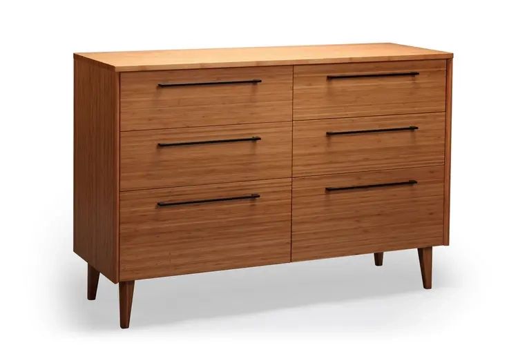 Caramelized Sienna Six Drawer Dresser (G0094Ca) By Greenington with regard to Craftsmanship Behind the Currant Six Drawer Dresser Caramelized
