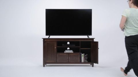 Carlton Tall Tv Media Stand - Transitional - Entertainment Centers And ... inside The Hidden Impact of Carlton TV Media Stand on Local News Coverage