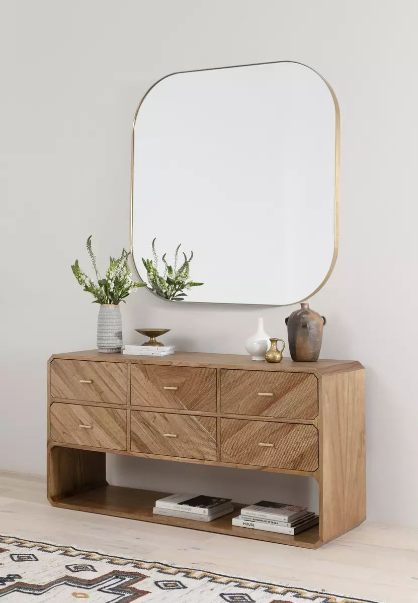 The Artisan Craftsmanship Behind Caspian 6 Drawer Dresser Natural Ash Veneer Pieces
