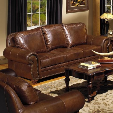 Classic Brown Leather Sofa - Designer Review & Photo within How to Style Your Classic Brown Leather Sofa for a Cozy and Sophisticated Space