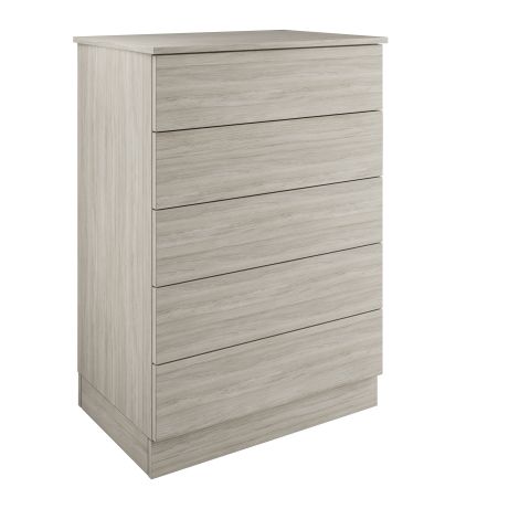 Classic / Shaker Urban Oak 5-Drawer Tallboy Chest | Bedroom Kit regarding Maximizing Storage Solutions with Multi-Drawer Furniture in Urban Settings