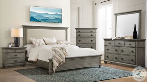 Clovis Gray 7 Drawer Dresser With Mirror | Homegallerystores.com ... for A Comprehensive Look at Bedroom Furniture Trends and Essentials