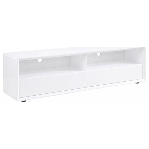 Coaster Furniture - Ellice 71" Tv Stand for Ellice 71" Tv Stand Media Console White