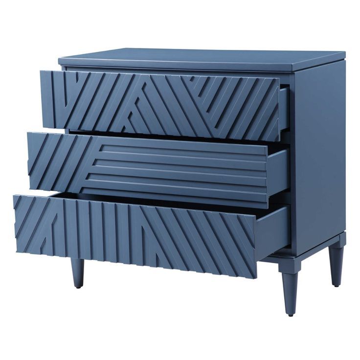 Making the Uttermost Colby Blue Drawer Chest Work in Your Space