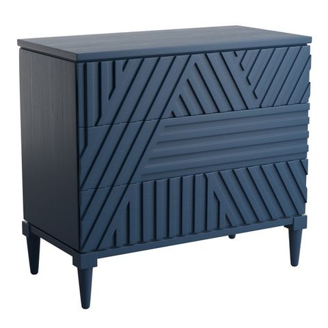 Colby Blue Drawer Chest Model - Turbosquid 1988825 throughout Uttermost Colby Blue Drawer Chest