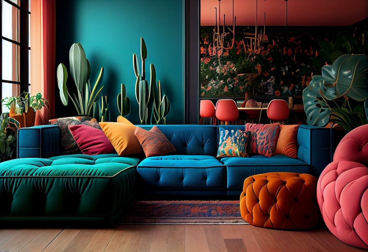 Breaking Through Design Boundaries Using Vibrant Upholstery