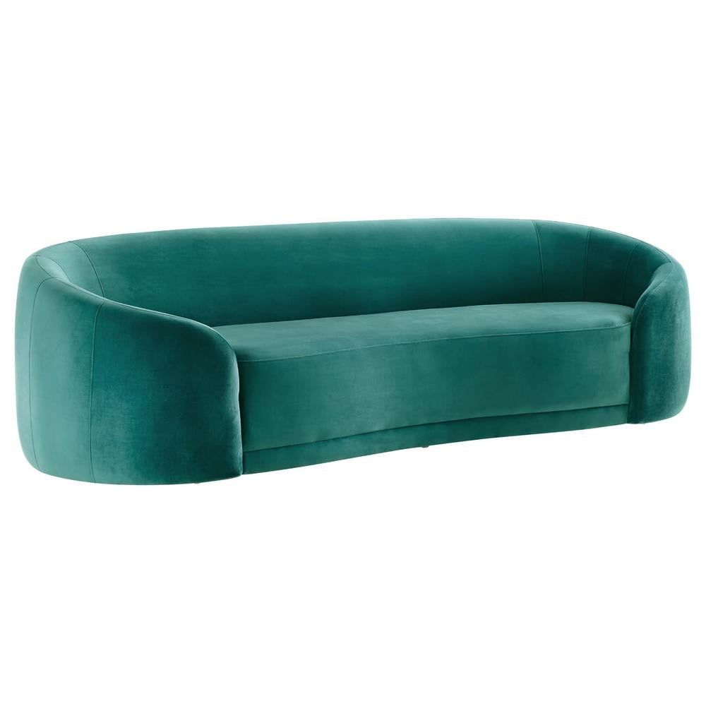 A Closer Look at the Modway Contessa Modern Sofa in Striking Teal