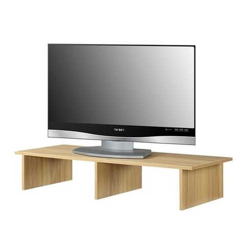 Convenience Concepts Designs2Go Large Tv-Monitor Riser In Light Oak ... intended for Streamline Your Setup Understanding the Designs2Go Riser