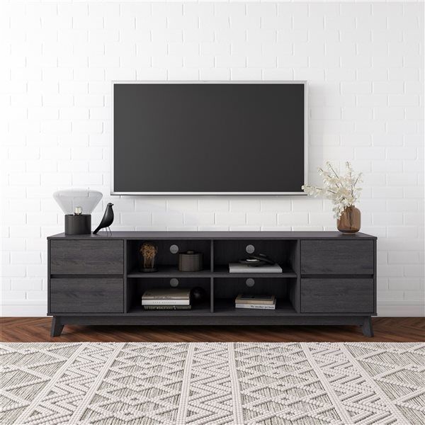 Understanding the versatility of CorLiving Hollywood Grey TV stands for large screen displays