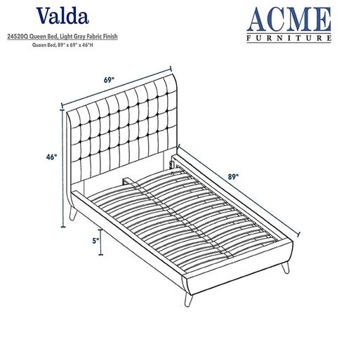 Corrigan Studio® Valda Queen Bed In Light Gray Fabric | Wayfair with Insights from an Expert on Choosing the Right Upholstered Chest Valda's Light Gray Option