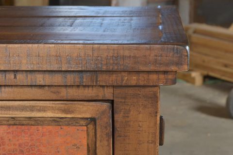 Crafters And Weavers Elements Collection Copper Tv Stand - 66", 74 ... with Exploring the Artistry Behind Crafters and Weavers Copper Furniture