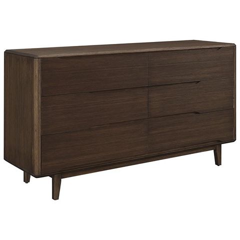 Currant 6 Drawer Dresser By Greenington At Lumens.com within Craftsmanship Behind the Currant Six Drawer Dresser Caramelized