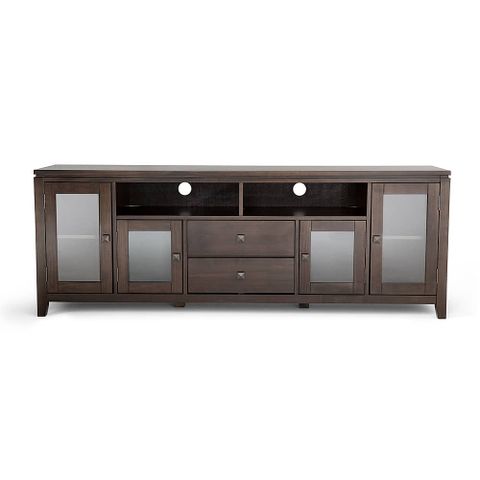 Customer Reviews: Cosmopolitan Solid Wood 72 Inch Wide Contemporary Tv ... intended for Maximizing your TV viewing experience with thoughtful furniture design