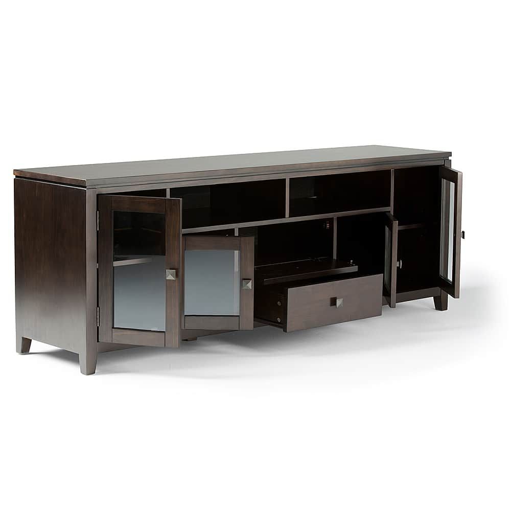 Customer Reviews: Cosmopolitan Solid Wood 72 Inch Wide Contemporary Tv ... throughout Maximizing your TV viewing experience with thoughtful furniture design