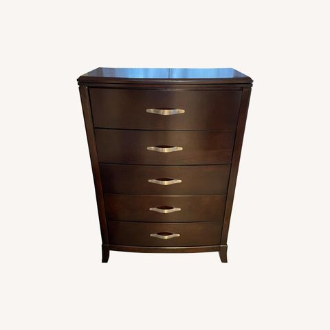 Dark Brown Tall 6 Drawer Dresser - Aptdeco for Anemone Dresser, Dark Brown
