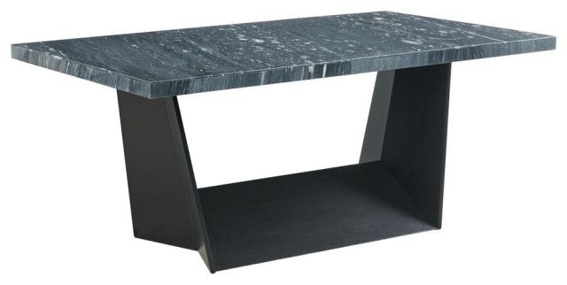 Dillon Standard Height Gray 5Pc Dining Set-Table &amp; Four Velvet Chairs ... with Mastering the Use of Dillon 5 Narrow Concrete Gray in Projects