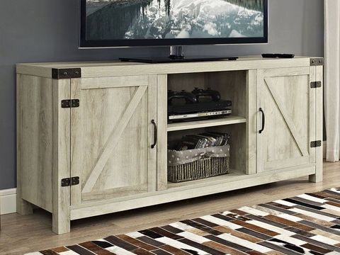Discover The Best Coastal Tv Stands And Entertainment For Your Living ... in Coastal Living Entertainment Console, Brushed Pewter