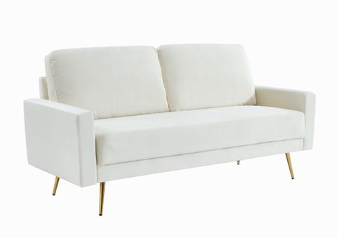 Divani Casa Huffine - Modern Beige Fabric Sofa | Atlas Furniture Imports for Styling Your Space with the Divani Casa Thrive Modern Sofa