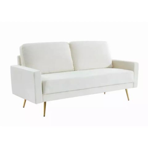 Divani Casa Huffine Modern Beige Fabric Sofa - Vigshome inside Styling Your Space with the Divani Casa Thrive Modern Sofa
