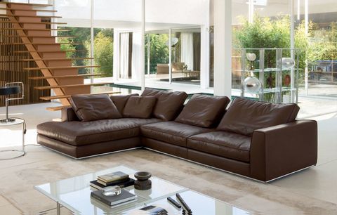 Divano In Pelle, Divano In Tessuto Modello Ponza inside Making Your Home Cozy with the Divani Casa Gentle Modern Beige Sofa