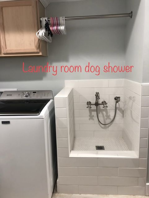 Dog Shower | Laundry Room Diy, Laundry Room Renovation, Laundry Room Sink inside Creating the Perfect Laundry Sanctuary for Dog Lovers