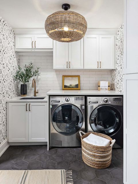 Download Laundry Room Pictures | Wallpapers.com throughout Where Utility Meets Merriment Crafting a Functional and Fun Laundry Room