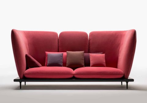 Eclectic Modern Design Sofa intended for Houzz Products: One Mod Sofa, Two Cool Designer Looks