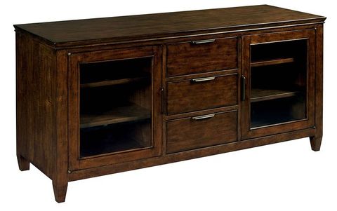 Elise Amaretto 58" Console | Kincaid Furniture, Belfort Furniture ... with regard to How the Kincaid Elise Accord Console Transforms Modern Living Spaces