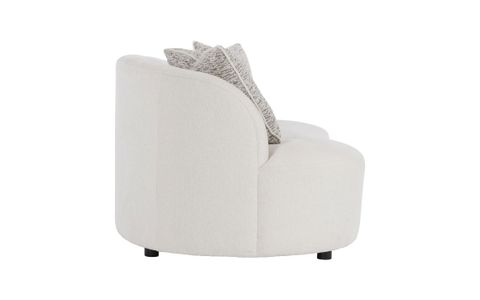 Elle Modern Curved Sofa | Bernhardt | Chervin Furniture for Bernhardt Elle Fabric Sofa