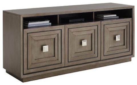 Emma Mason Signature Ayana Basel Media Console In Platinum ... intended for Emma Mason Signature Oleary Media Console In Pewter