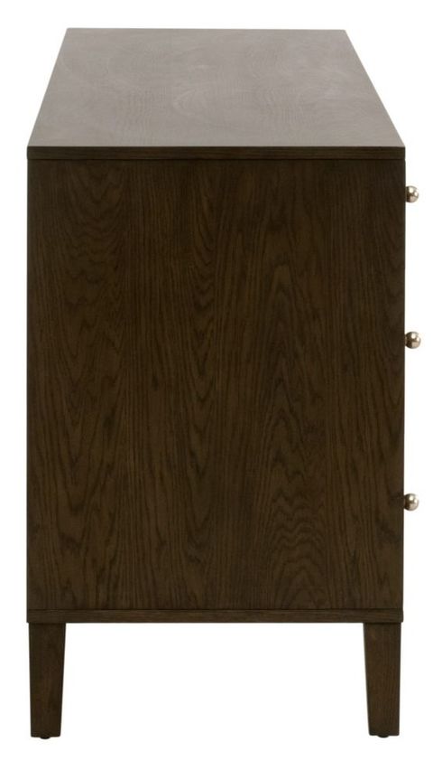 Essentials For Living 5258.Db-Oak Highland 8 Drawer Double Dresser ... pertaining to 8 Drawer Double Dresser, Oak