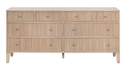 Essentials For Living Highland 8-Drawer Double Dresser In Natural Oak ... with 8 Drawer Double Dresser, Oak