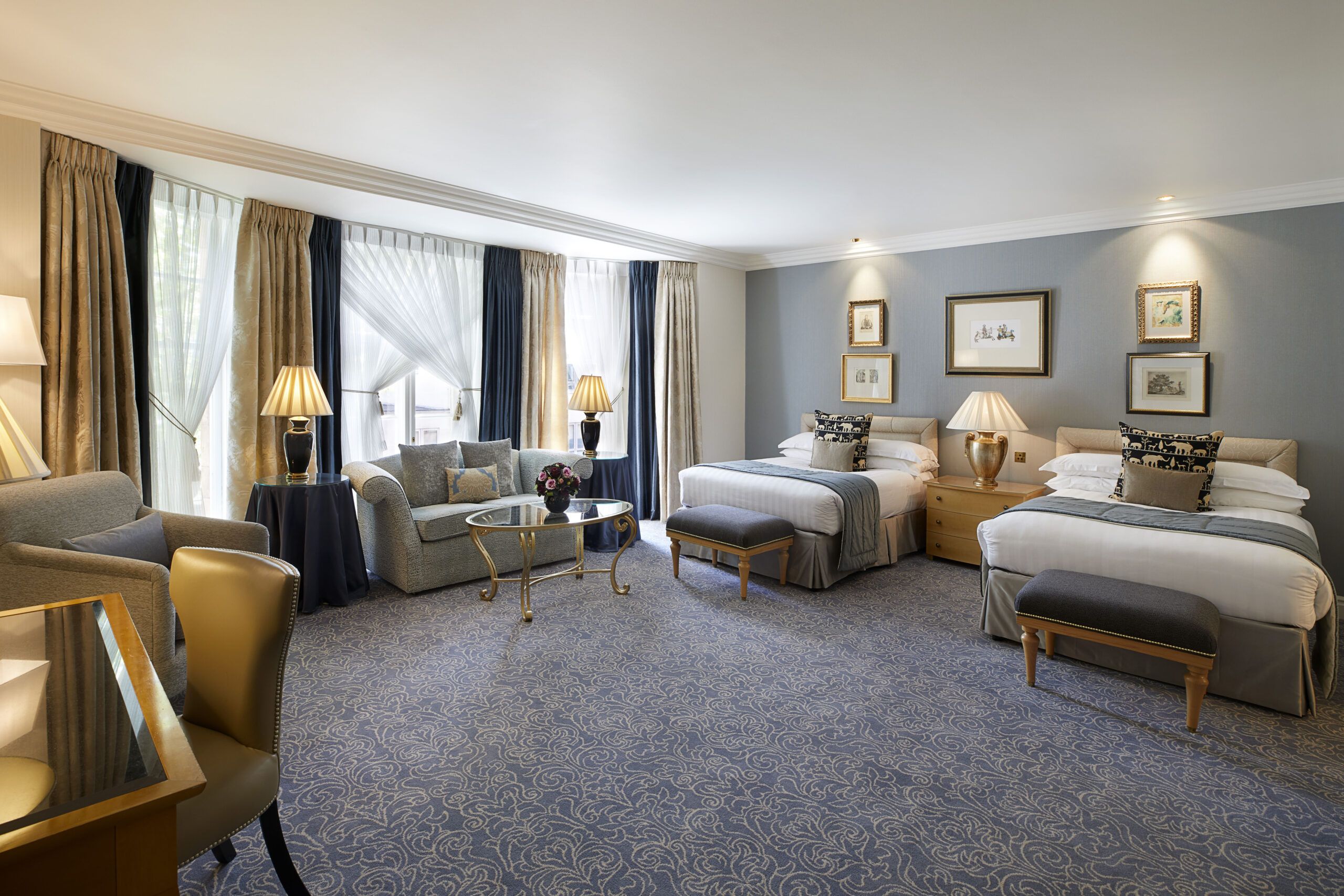 Executive Family Room These Wonderfully Spacious, Elegant Rooms, Are Perfectly Suited To ... in Creating Lasting Comfort What Makes a Laundry Room Irresistibly Inviting