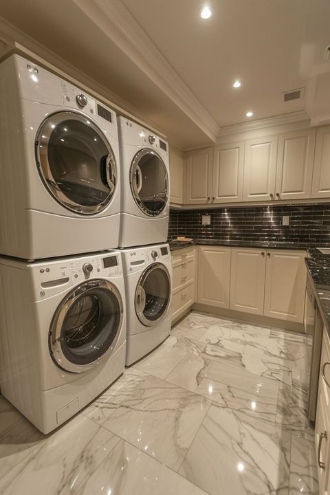 Family-Friendly Fun: 30 Functional & Fun Basement Laundry Room Ideas ... for Room Of The Day: The Laundry Room No One Wants To Leave