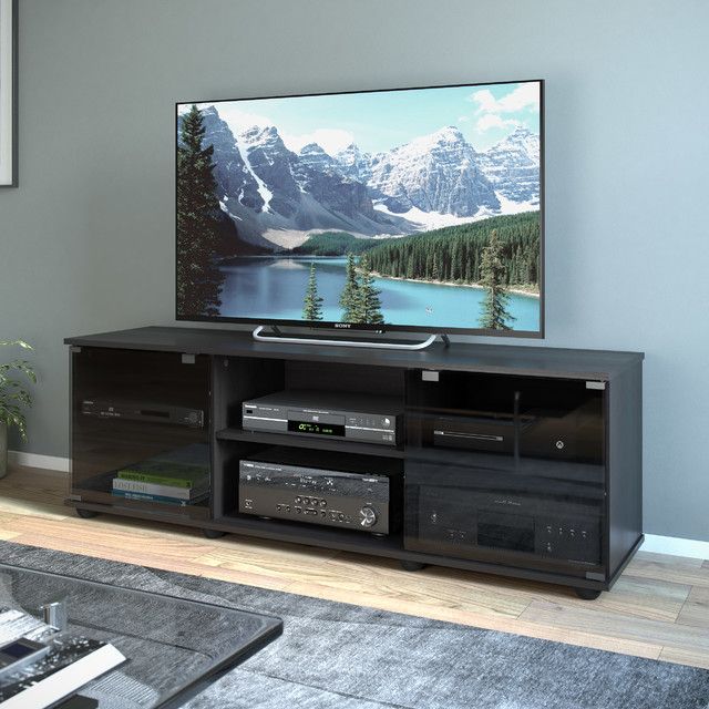 Fiji 60&quot; Tv Component Bench - Transitional - Entertainment Centers And ... regarding Elevate Your Home Decor with the Fiji 60&quot; TV Component Bench