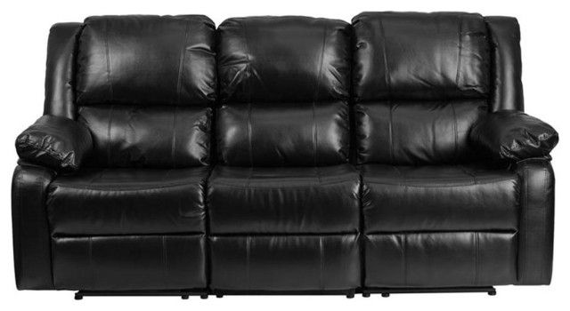 Understanding the Comfort and Durability of the Flash Furniture Harmony Reclining Sofa in Black
