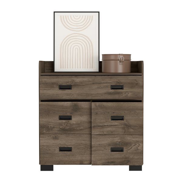 Integrating the Anemone Dresser Dark Brown Into Your Home Decor Schemes