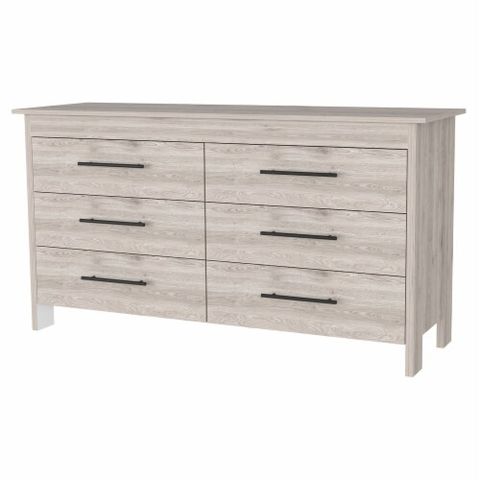 Fm Furniture Luxor Six Drawer Double Dresser, 1 - Kroger for Fm Furniture Seul Modern Minimal Six Drawer Double Dresser With Superior Top