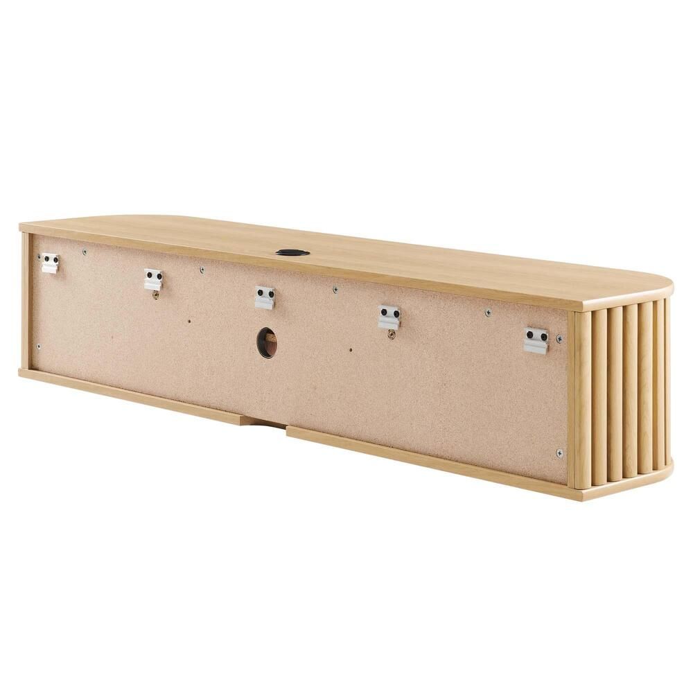 Fortitude 63&quot; Wall-Mounted Tv Stand - Modern In Designs for Integrating the Fortitude 63&quot; TV Stand Seamlessly into Your Decor
