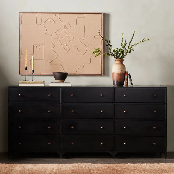 Black Dresser Trends in Modern Home Interiors