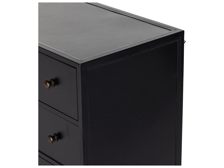 Four Hands Belmont Black 12 Drawer Dresser | Fs234926001 with Black Dresser Trends in Modern Home Interiors