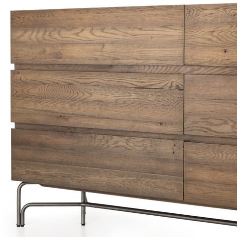 Four Hands Marion 6 - Drawer Dresser | Perigold regarding Marion Slide And Pull Dresser, With 6 Drawers White/Pine Color