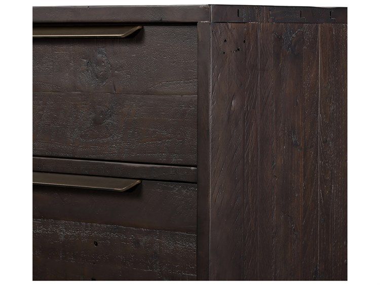How Wyeth 5 Drawer Dresser Dark Carbon integrates into contemporary bedroom design