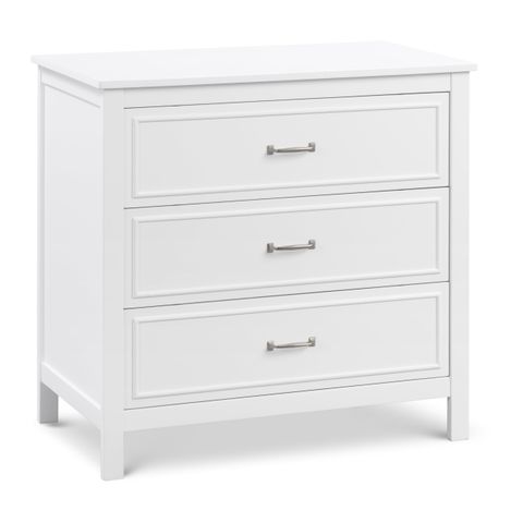 Free Shipping! Davinci Charlie 3-Drawer Dresser, White - Walmart.com regarding The Versatility of Cresco 3 Drawer Dresser in Contemporary Bedrooms