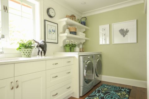Fresh Laundry Room - Contemporary - Utility Room - Vancouver - By Maria ... in New This Week: 5 Fresh Laundry Rooms