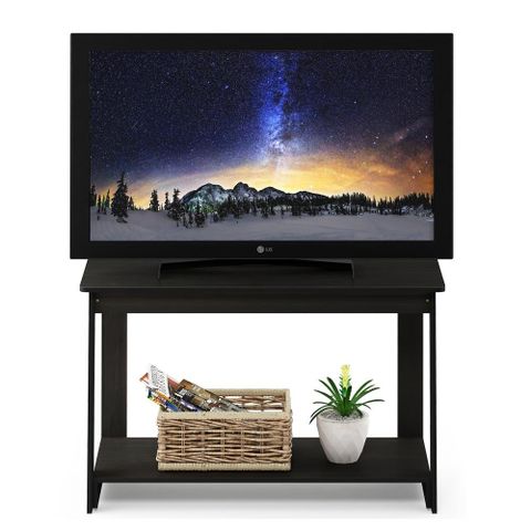 Furinno Beginning Espresso Tv Stand 18041Ex - The Home Depot intended for Furinno Beginning Tv Stand, Espresso