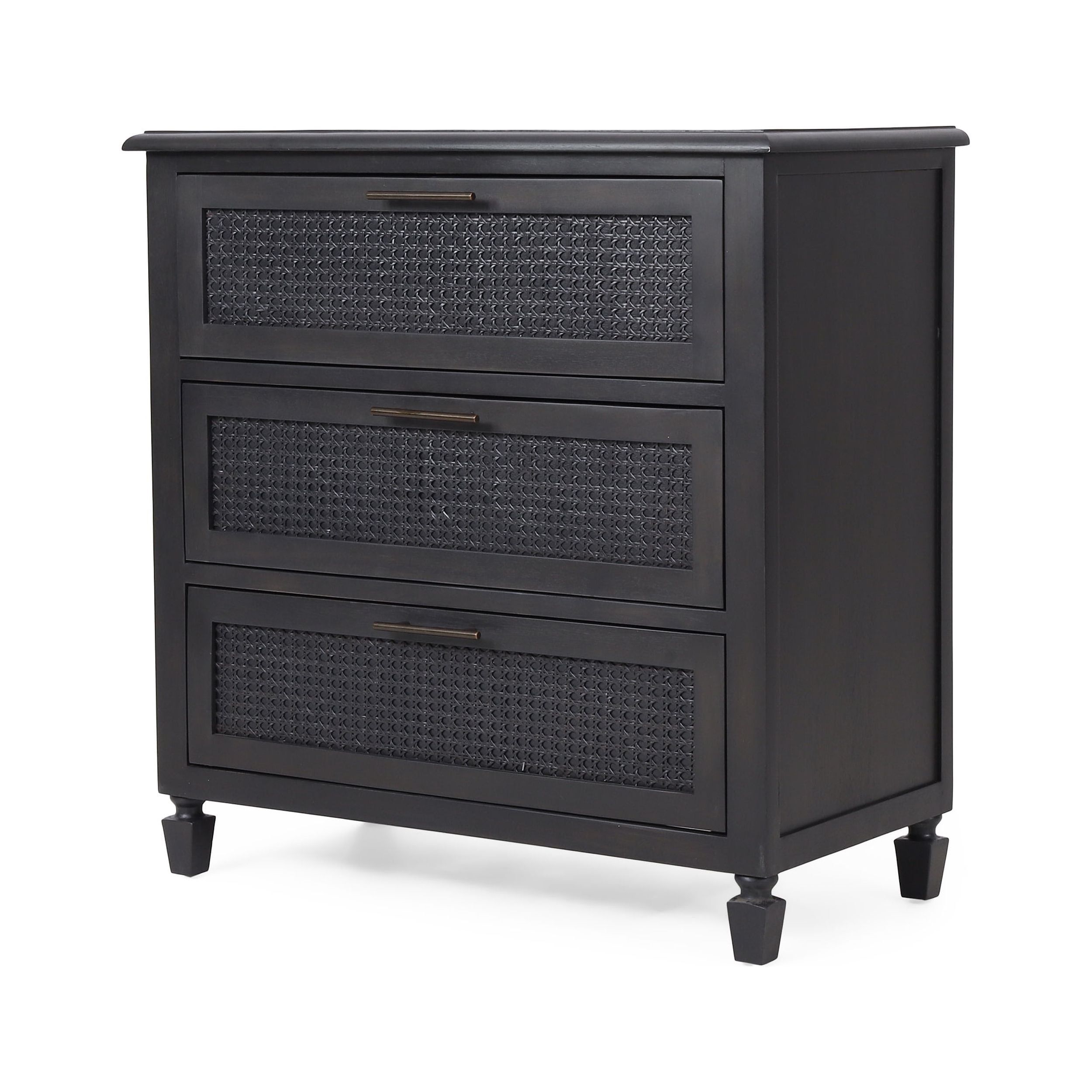 Styling Tips for Your Pollards Rustic Acacia Wood and Cane 3 Drawer Dresser