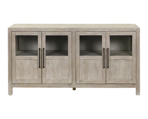 Gracie Oaks Millholland Modern Wood Farmhouse Sideboard, Dining Storage ... within Styling Your Light Brown Modern Wood Sideboard for Maximum Impact