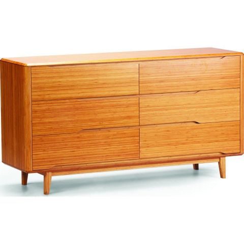 Greenington Currant Six Drawer Dresser | Caramelized | Furniture ... with regard to Currant Six Drawer Dresser, Caramelized