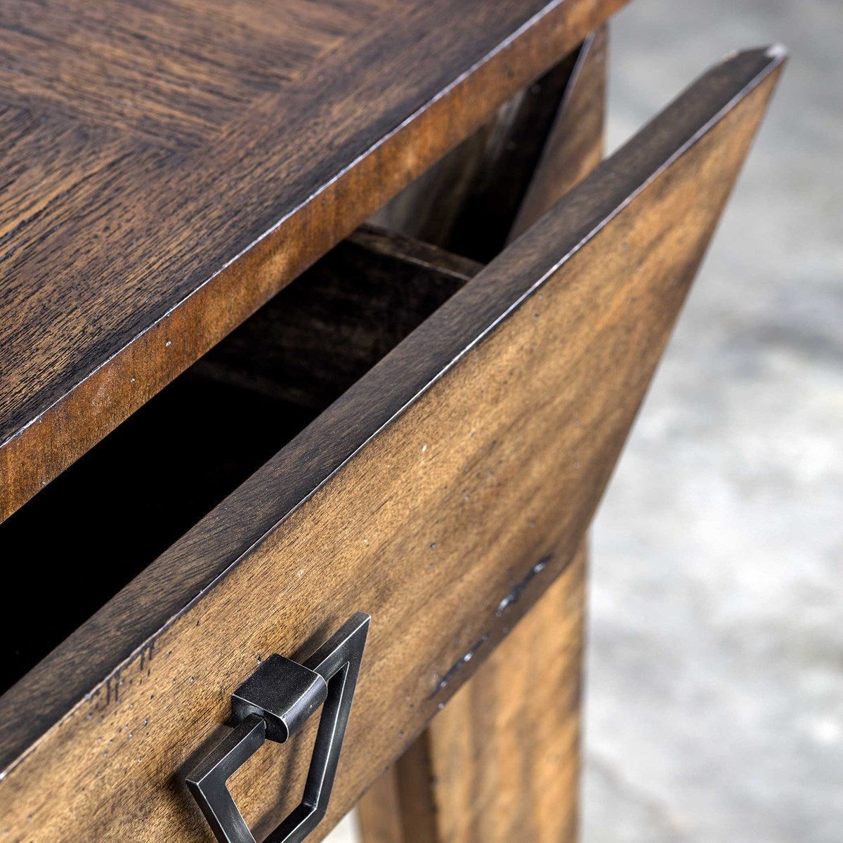 Greenview Sliding Door Coffee Table Distressed Black – Artofit inside Greenview Sliding Barn Door Media Wall Unit, Distressed Black